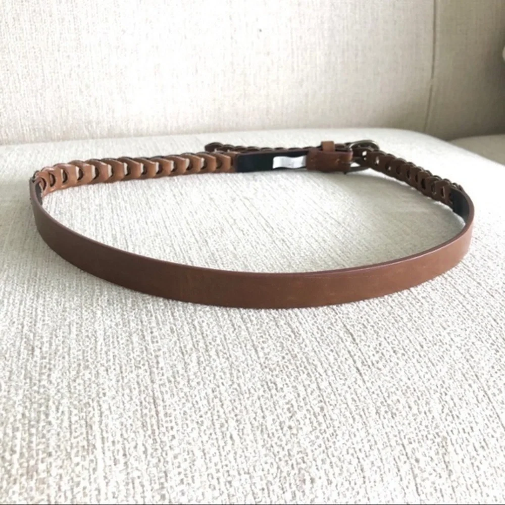 Simple Brown Belt - Fits 26” to 34”
